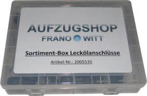 Sortimentbox - Leckölanschlüsse Anschlüsse